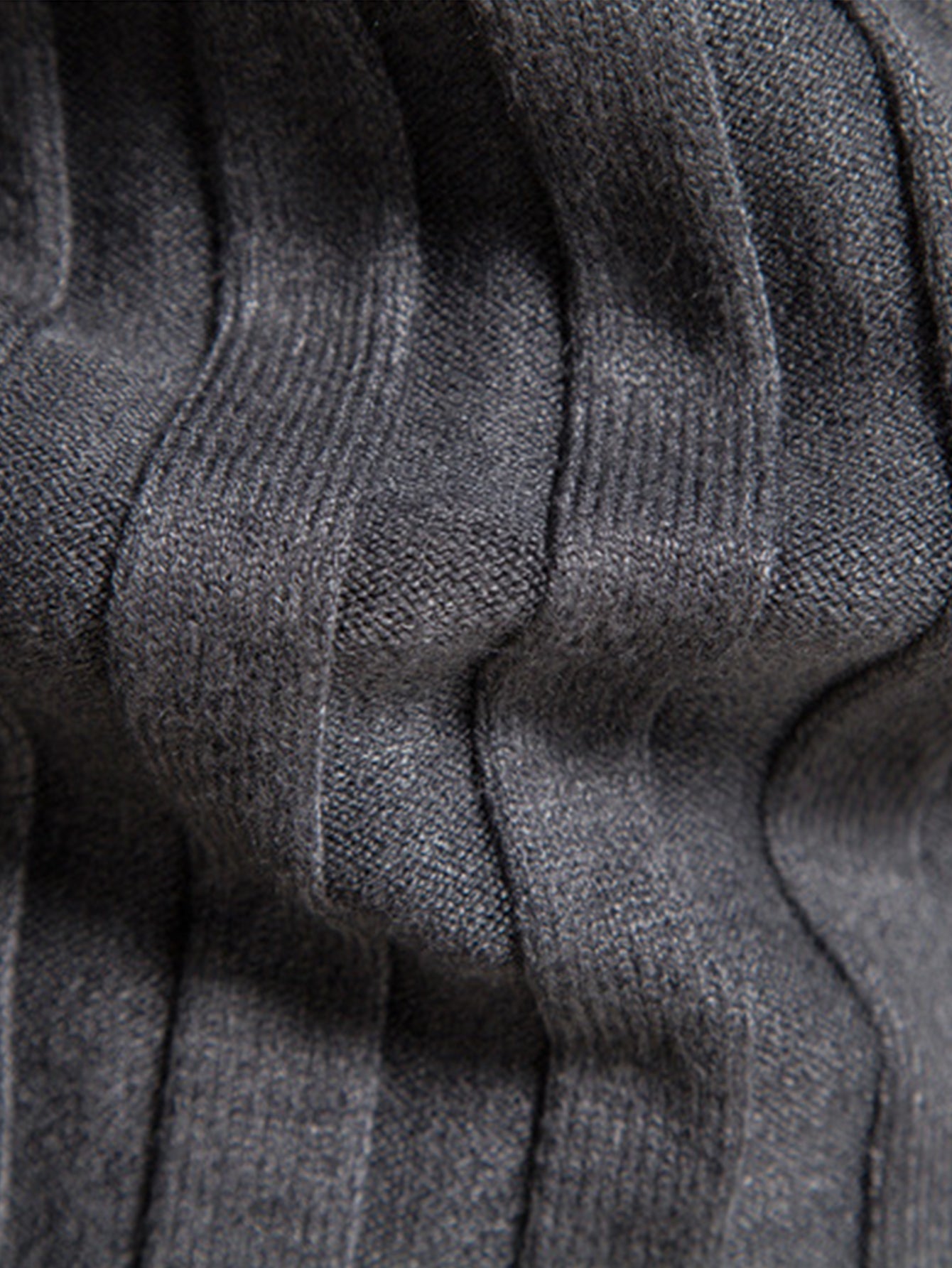 Ribbed Turtle Neck Sweater