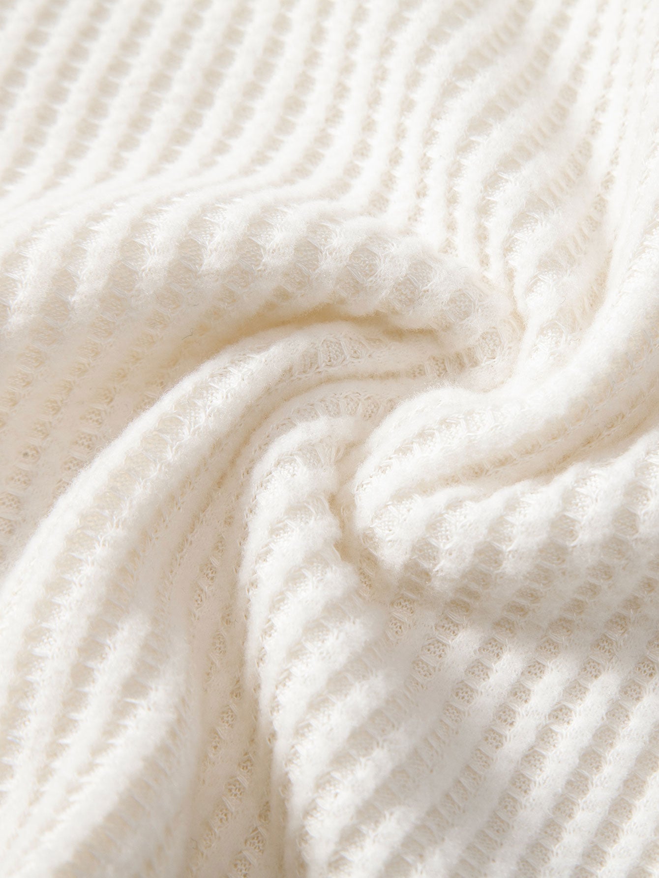 Short Sleeved Waffle Polo