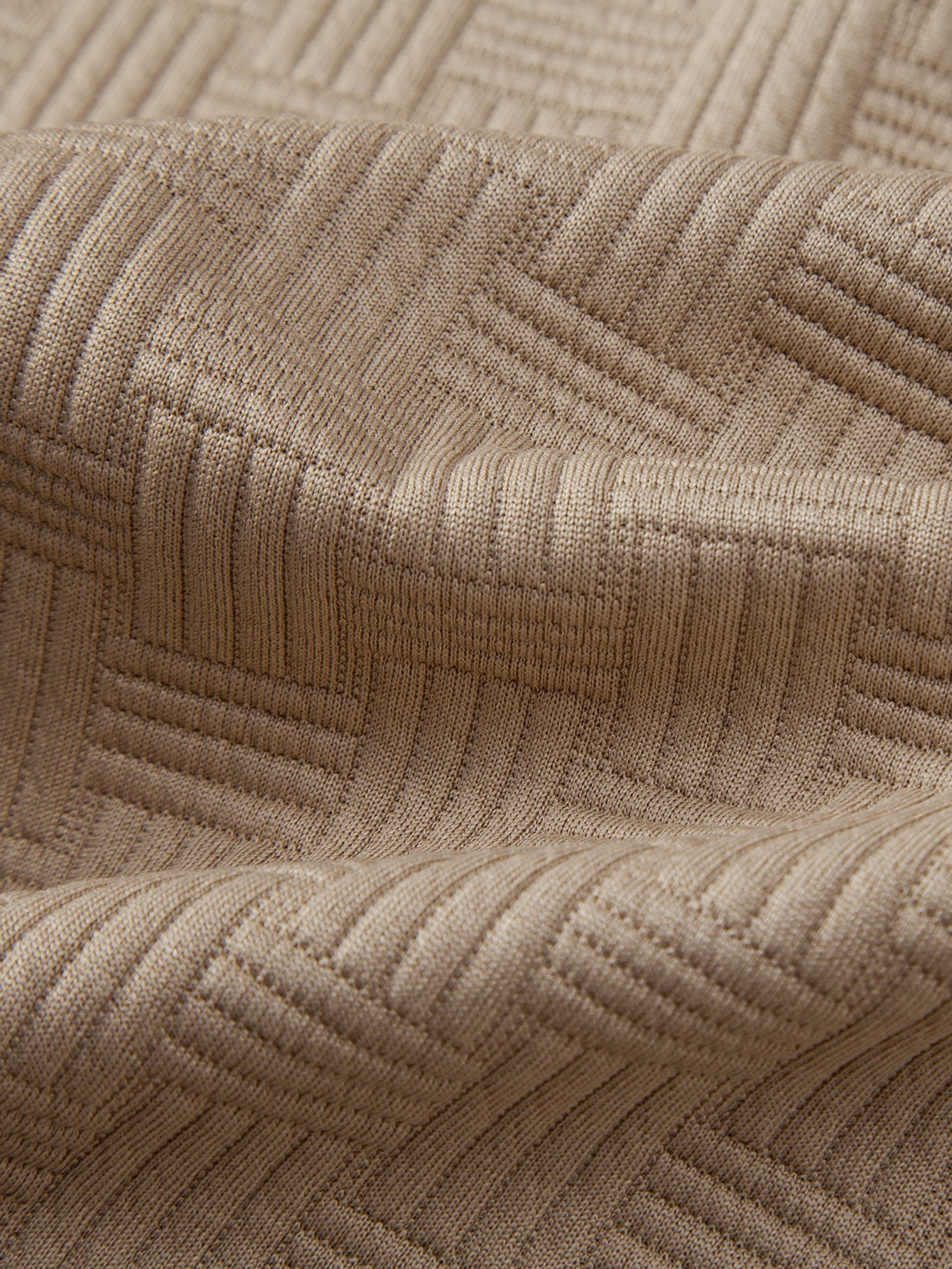 Striped Jacquard Polo Shirt