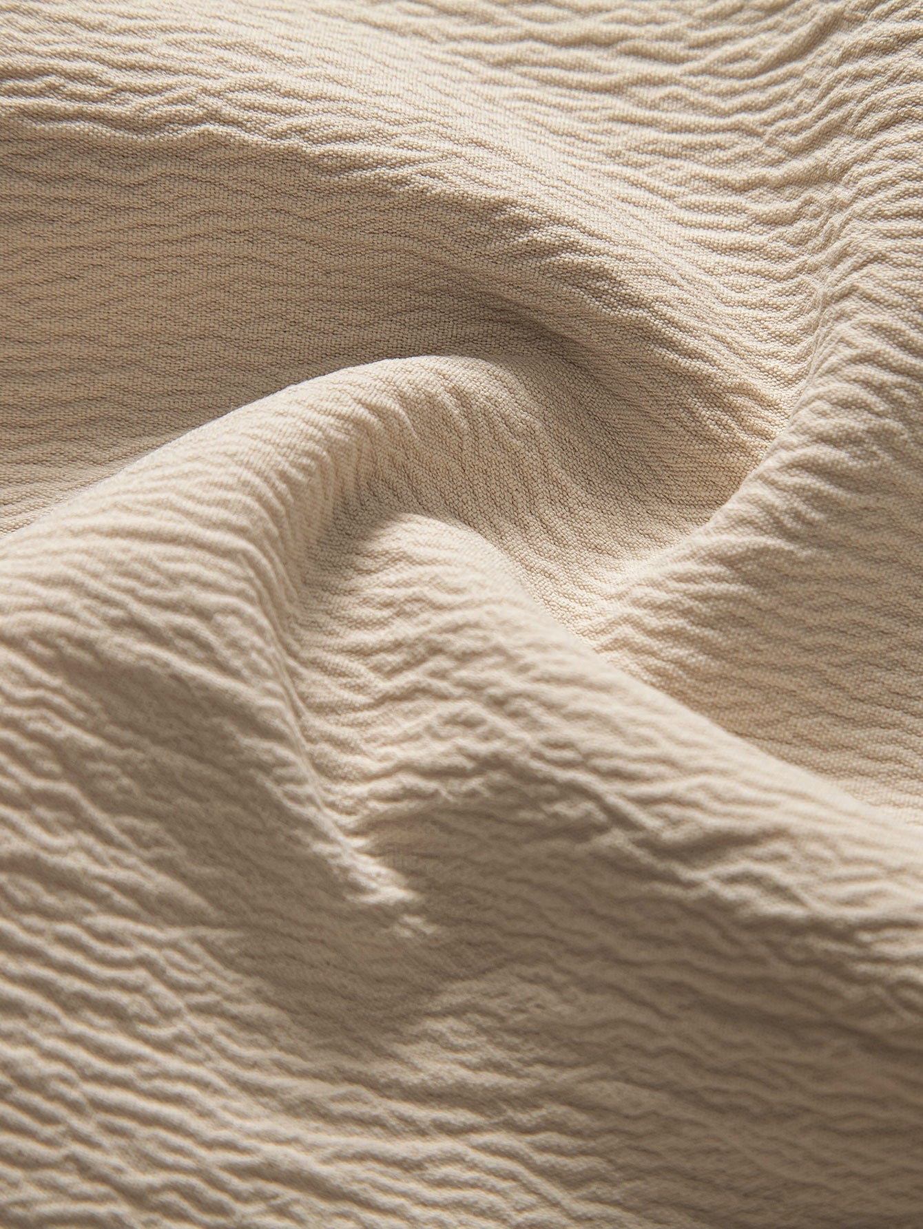 Crinkle Textured Straight Leg Pants