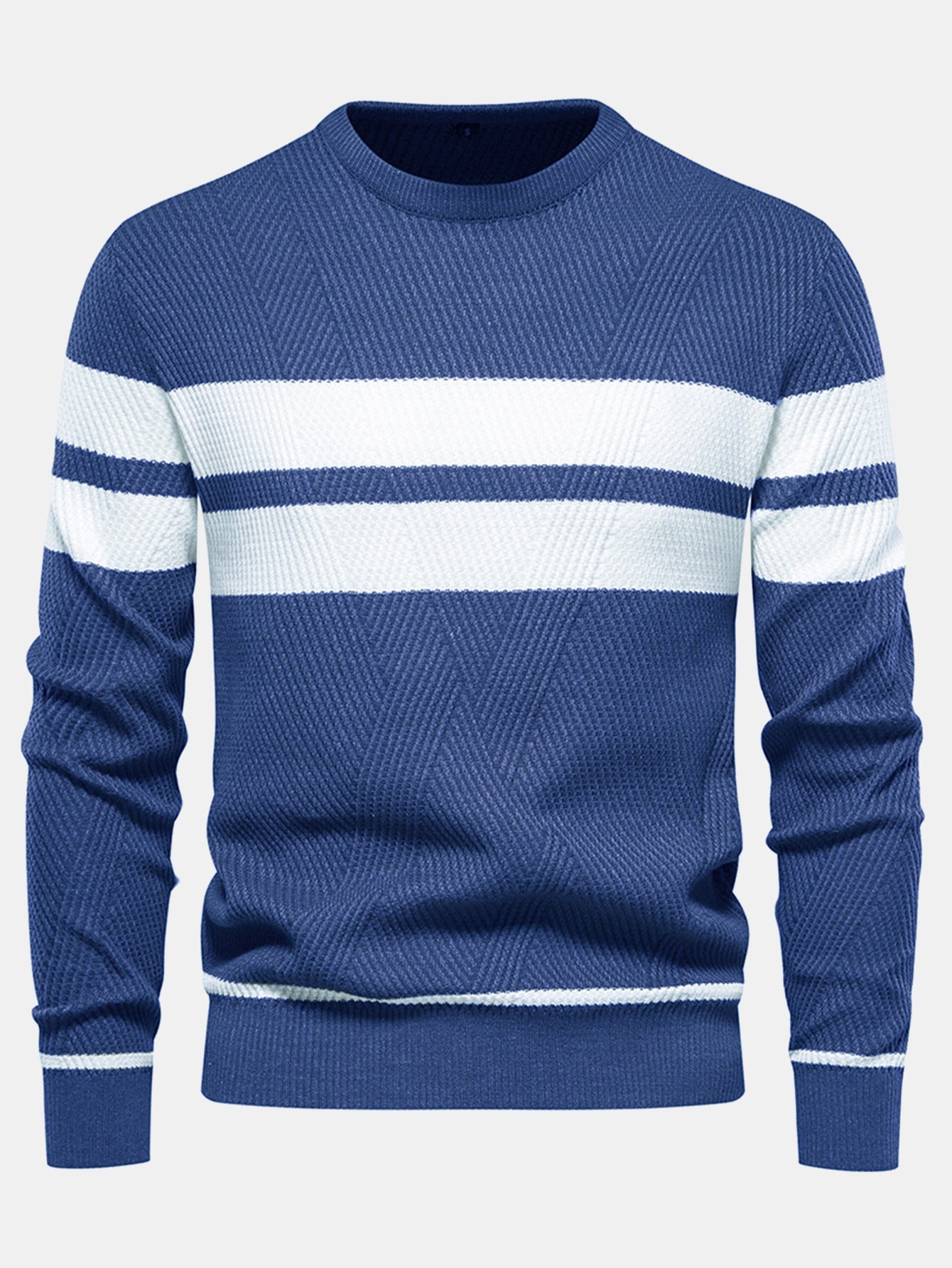 Stripe Crew Neck Sweater