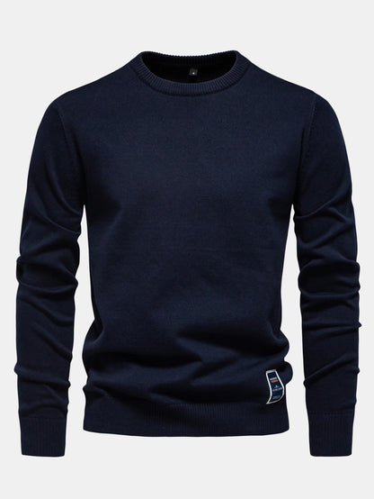 Long Sleeved Crew Neck Sweater