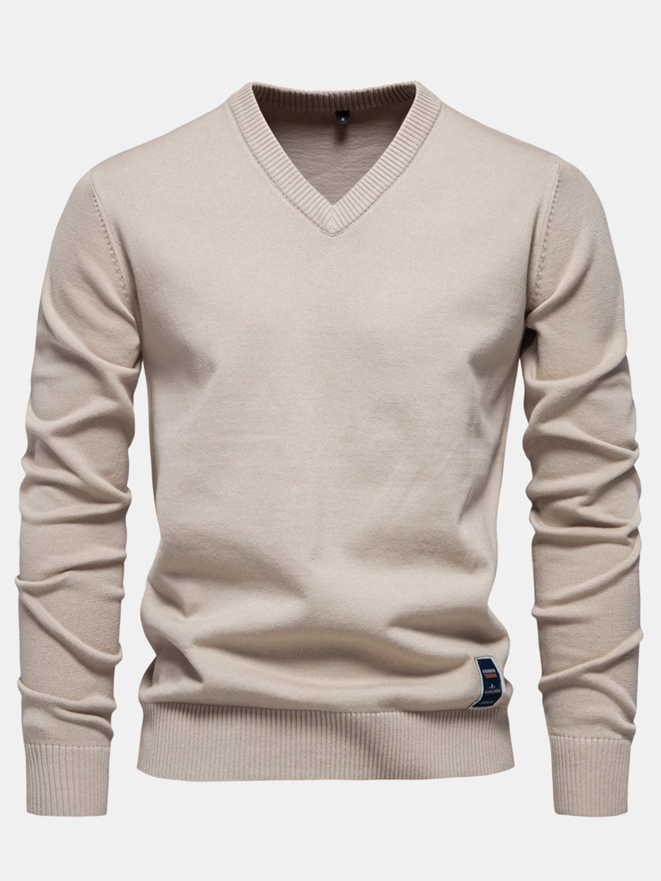 Long Sleeve V-Neck Sweater