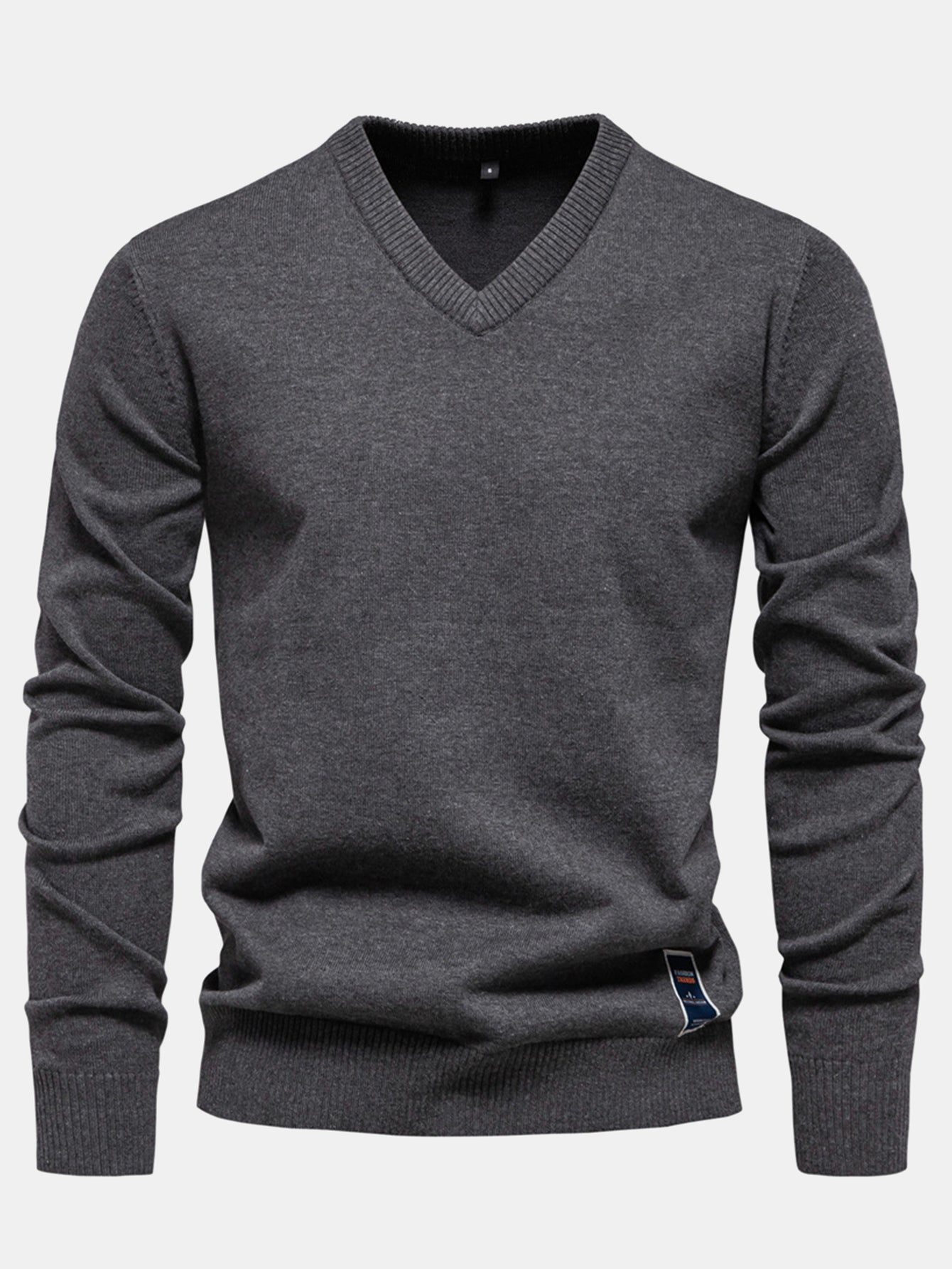 Long Sleeve V-Neck Sweater