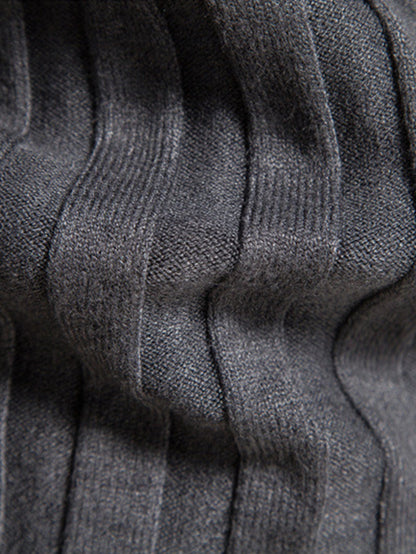 Ribbed Turtle Neck Sweater