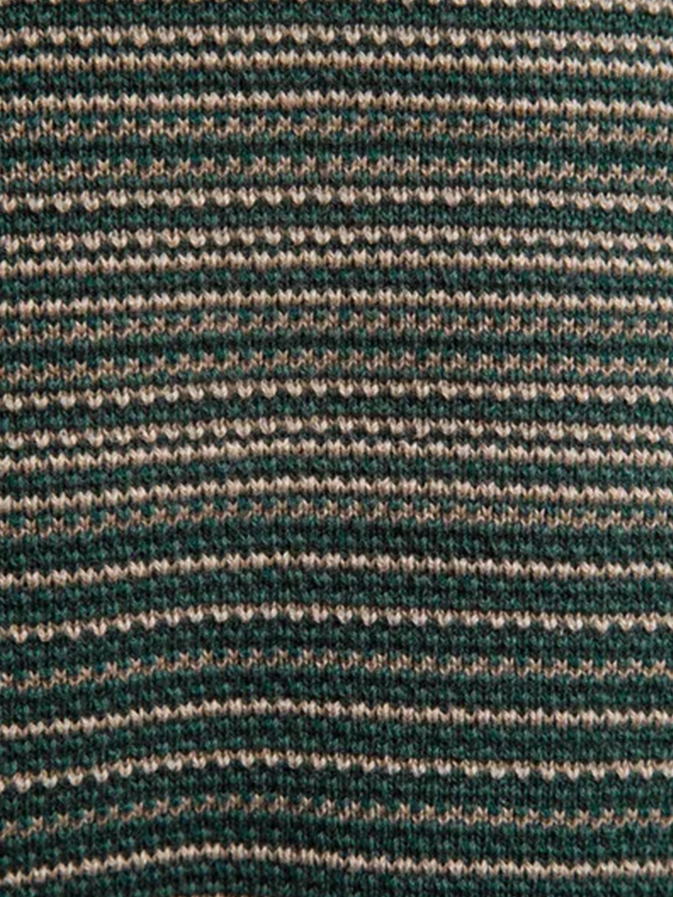 Contrast Striped Sweater