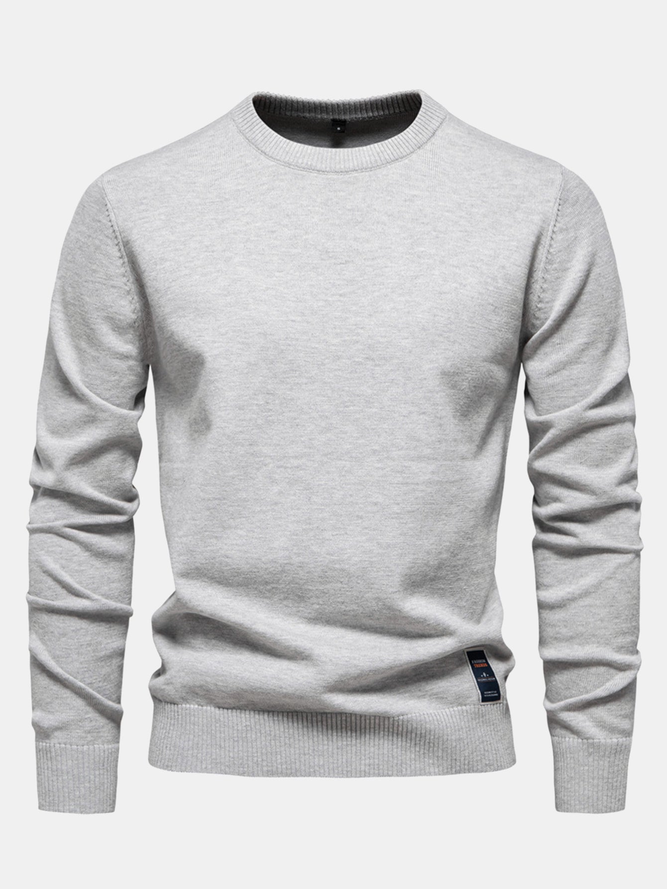 Long Sleeved Crew Neck Sweater
