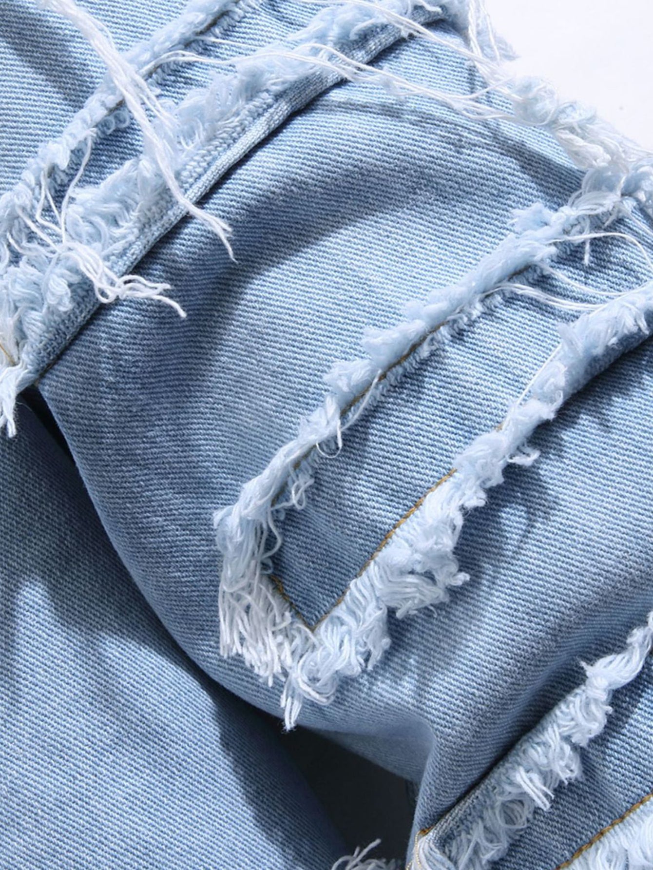 Distressed Denim Jacket