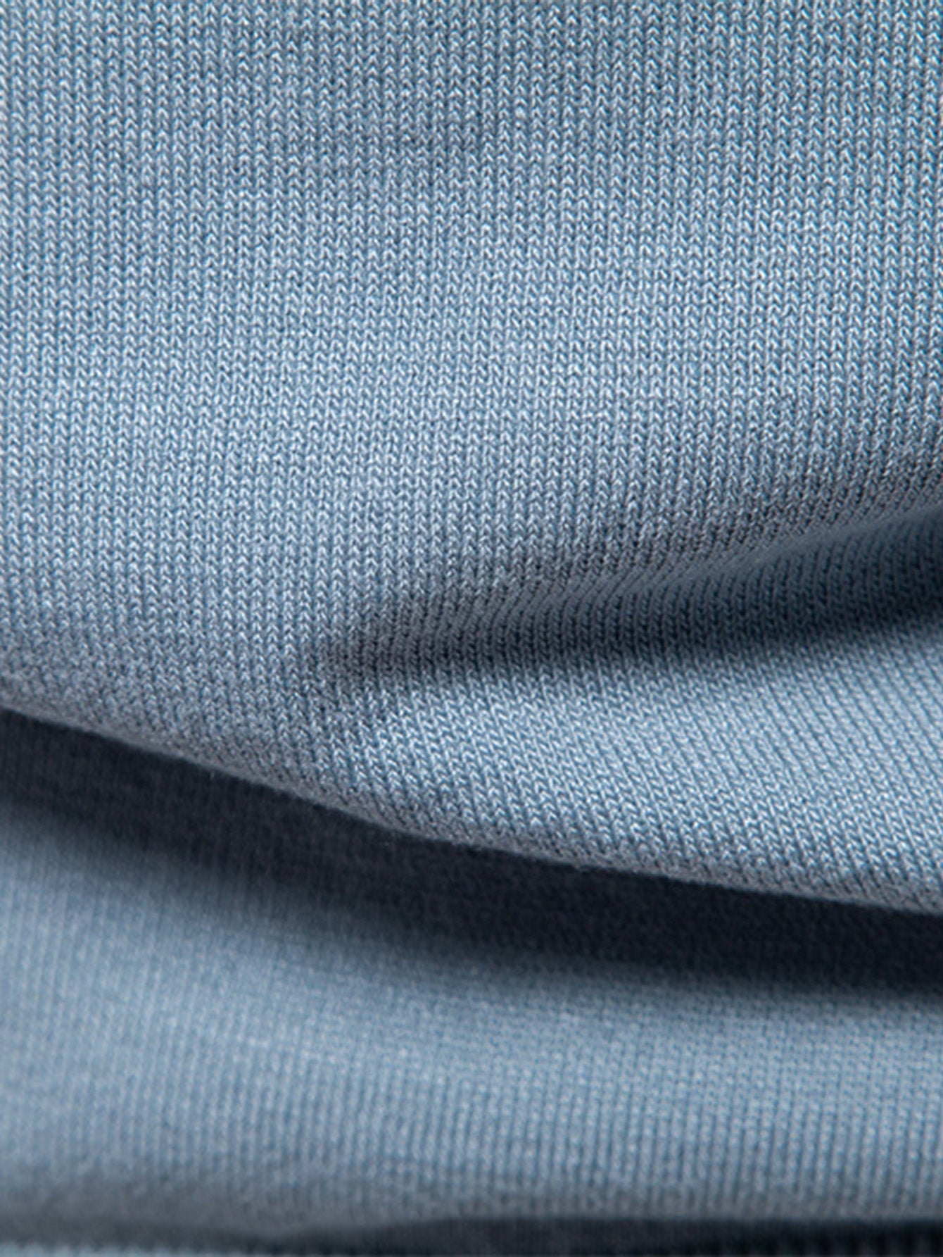 Contrast Knit V Neck Polo Shirt