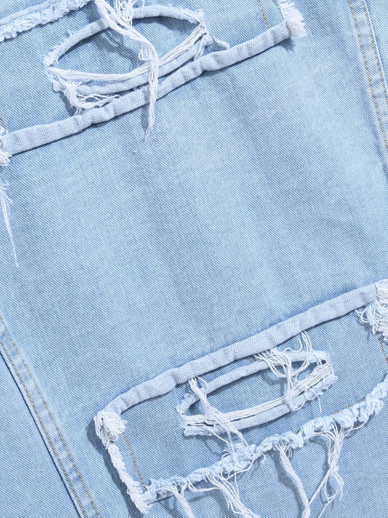 Distressed Denim Jacket