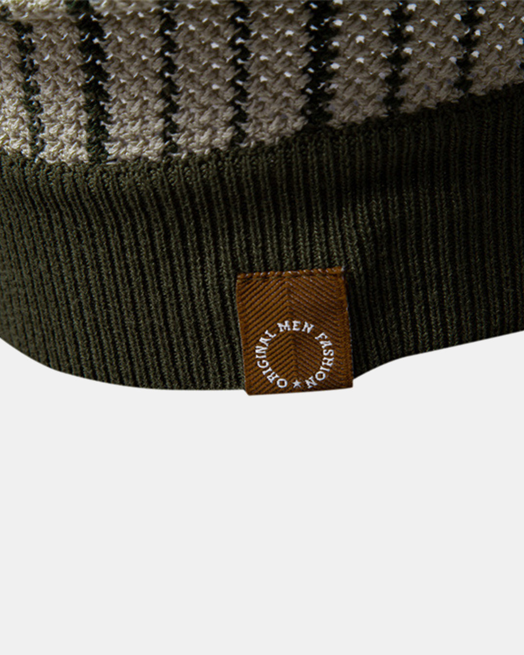 Stripe Crochet Button Up Shirt