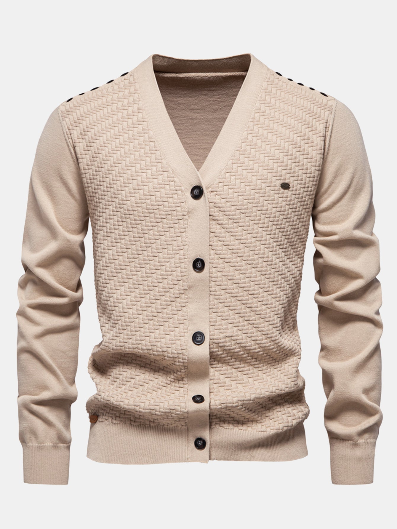 Textured Knit Cardigan