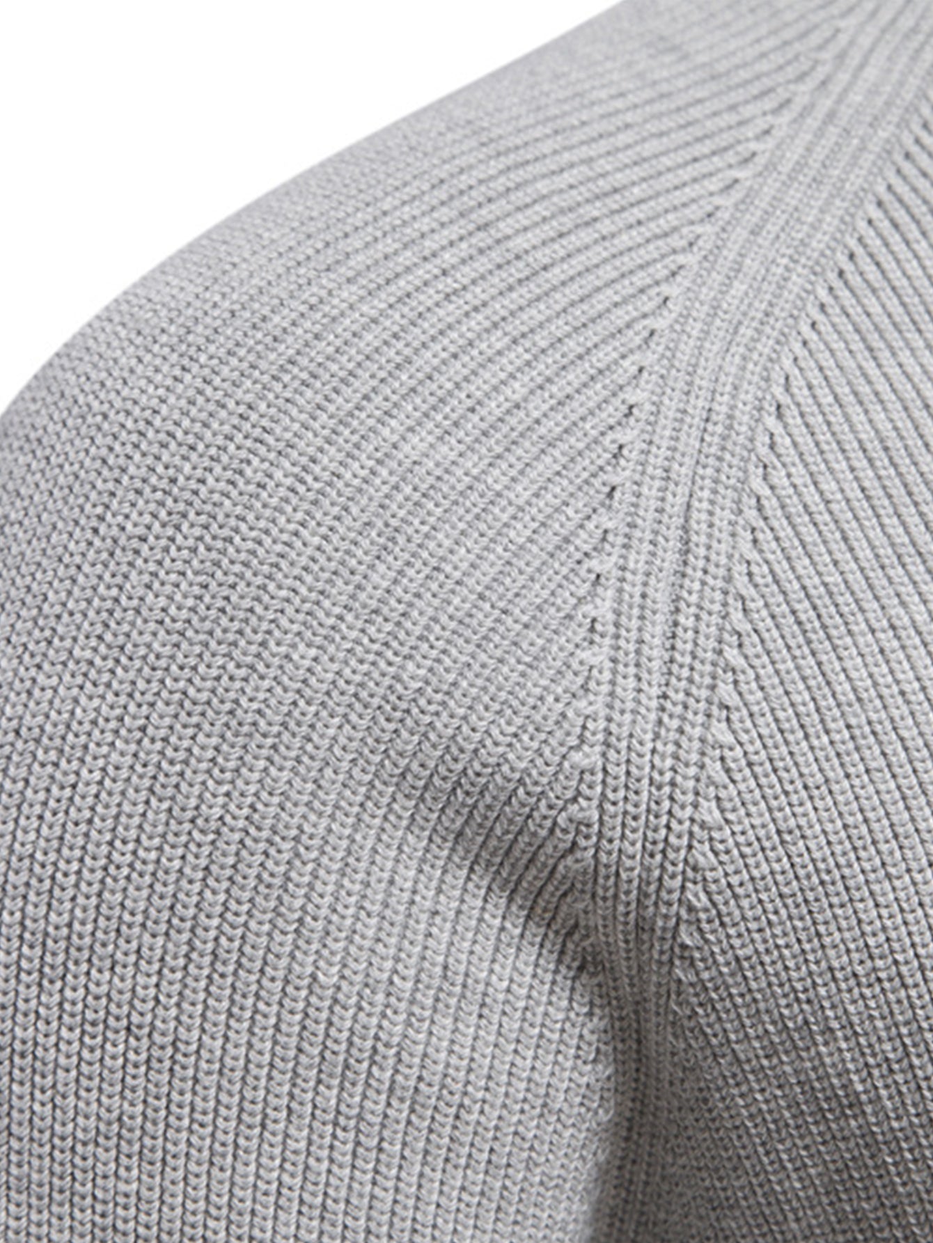 Raglan Sleeve Quarter-Zip Sweater