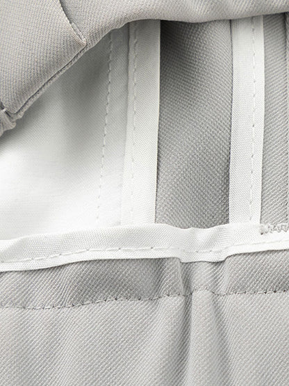 Slim Fit Cropped Tapered Pants