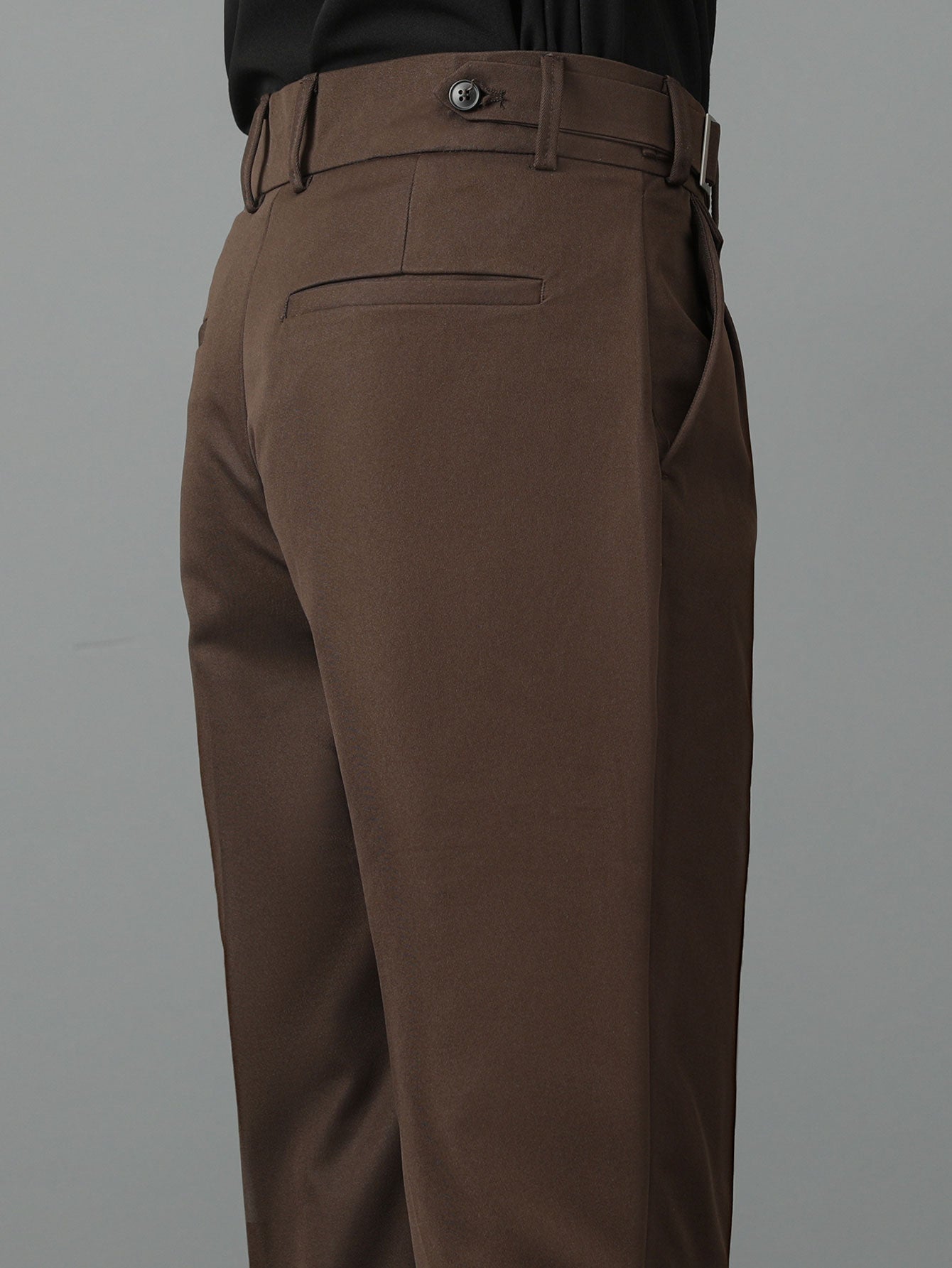 Slim Fit Tapered Trousers