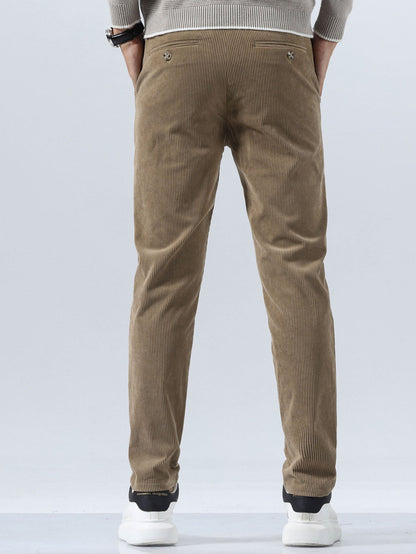 Slim Fit Corduroy Trousers