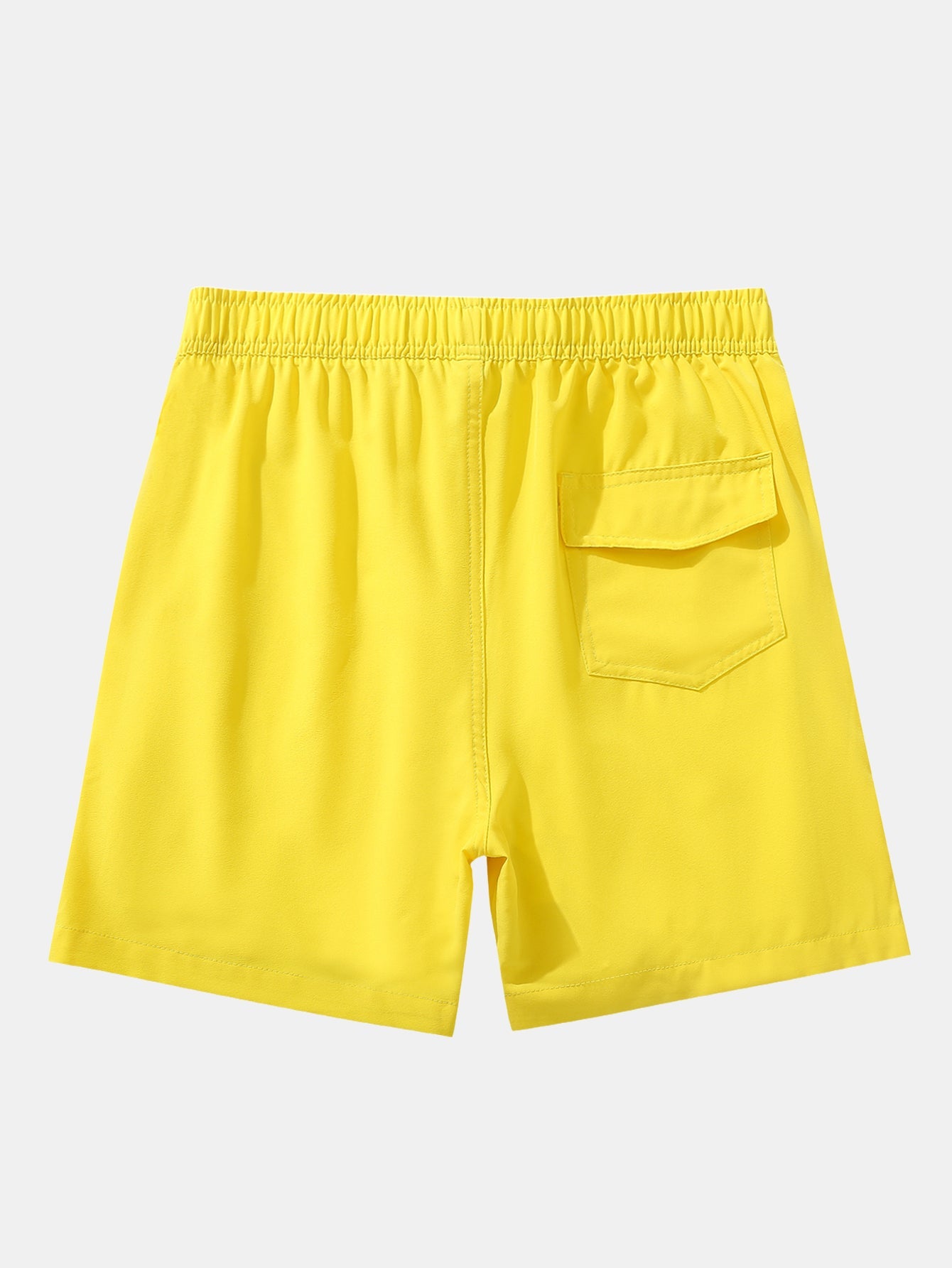 2 In 1 Drawstring Pocket Quick Dry Swim Shorts