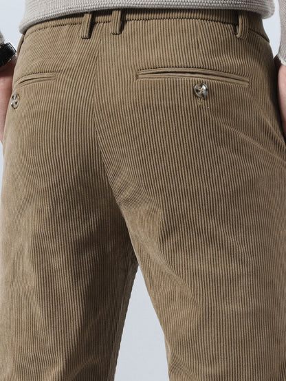 Slim Fit Corduroy Trousers