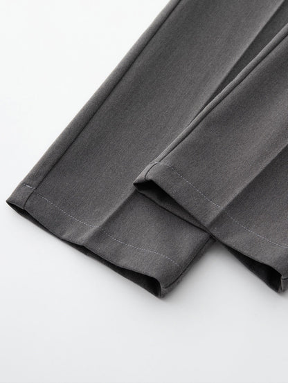 Slim Fit Tapered Trousers