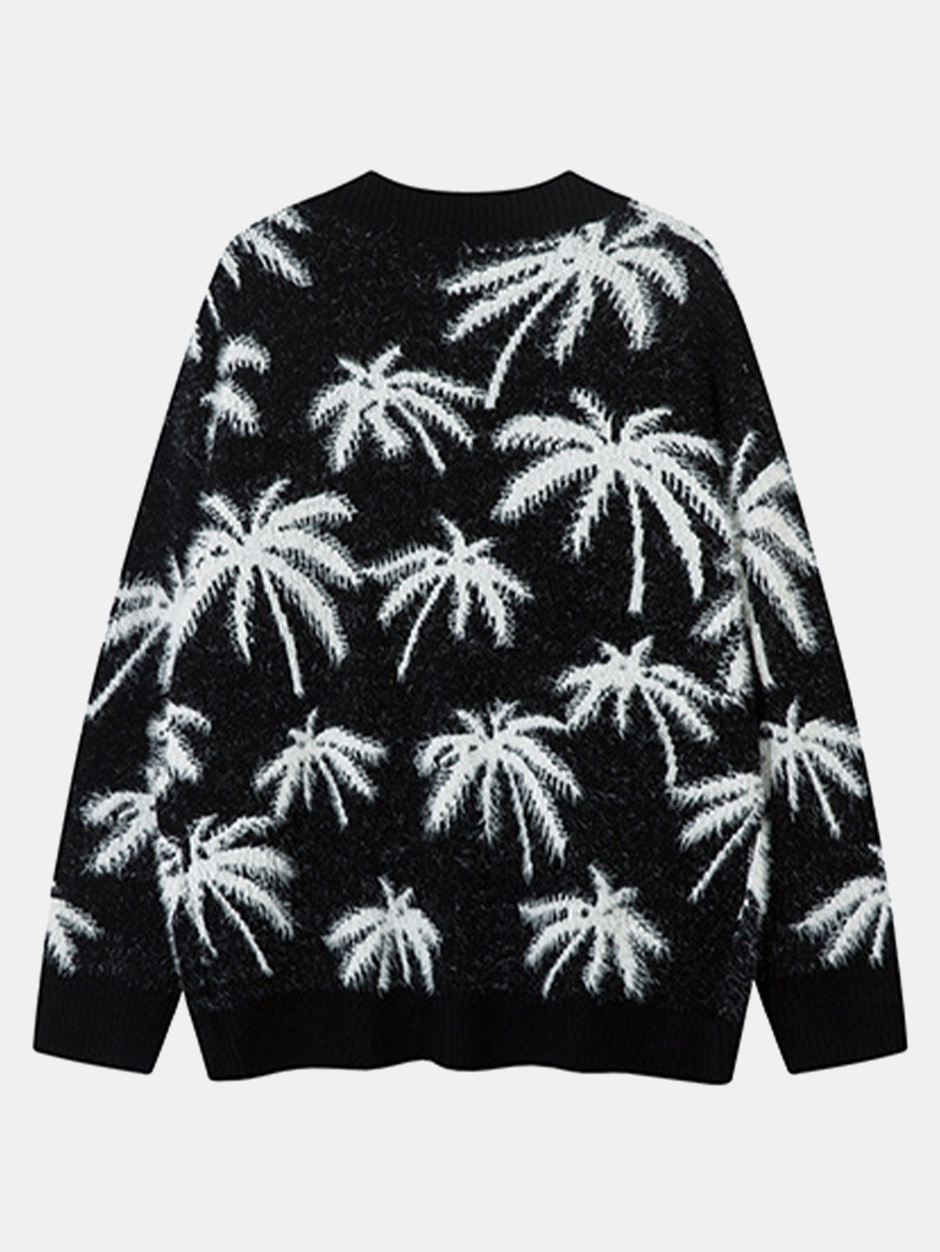 Palm Tree Print Cardigan