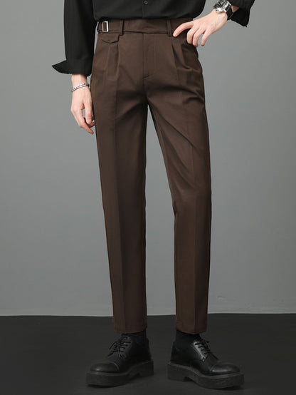 Slim Fit Tapered Trousers