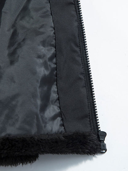 Teddy Fleece Hooded Jacket