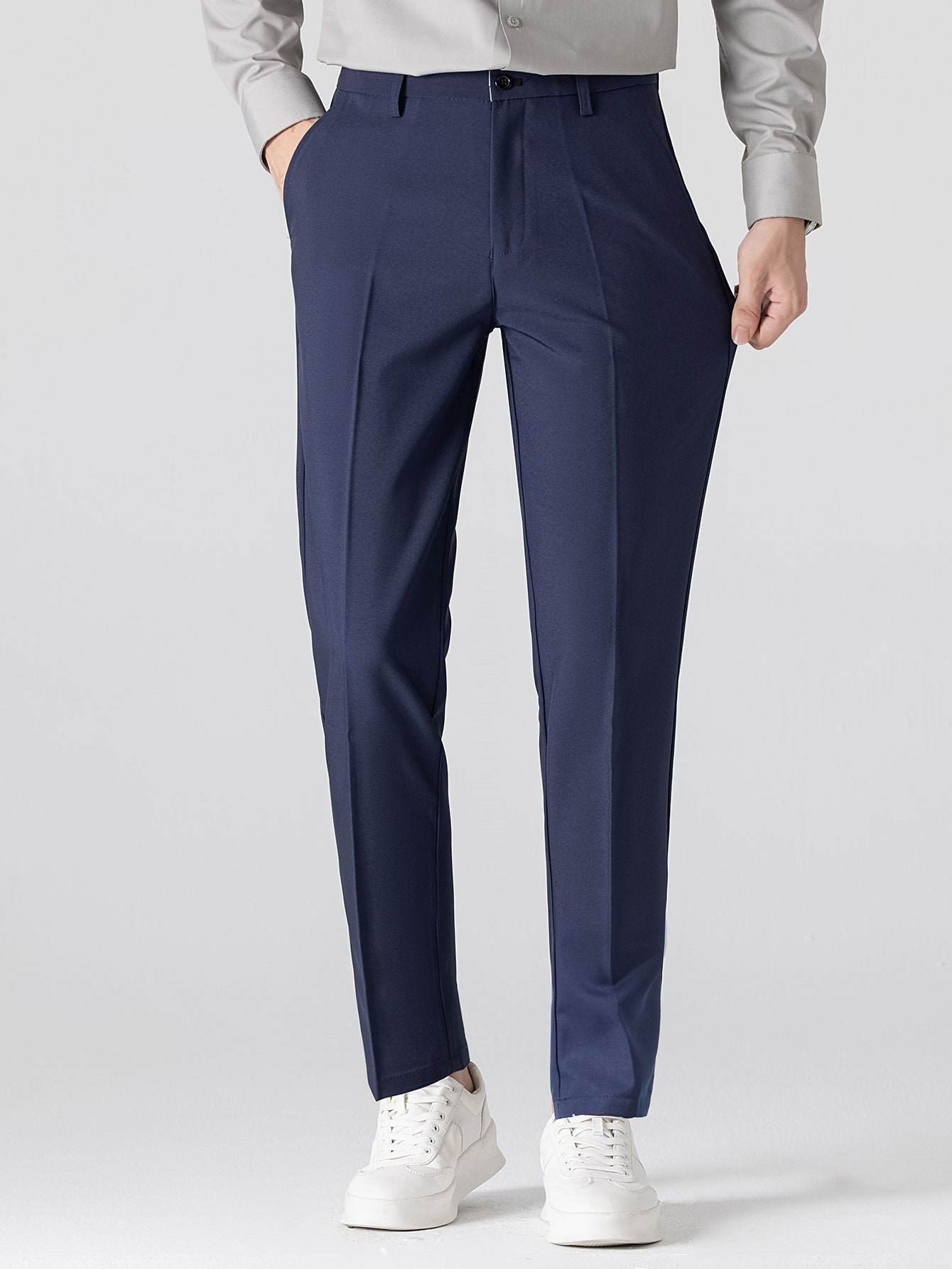 Slim Fit Tapered Trousers