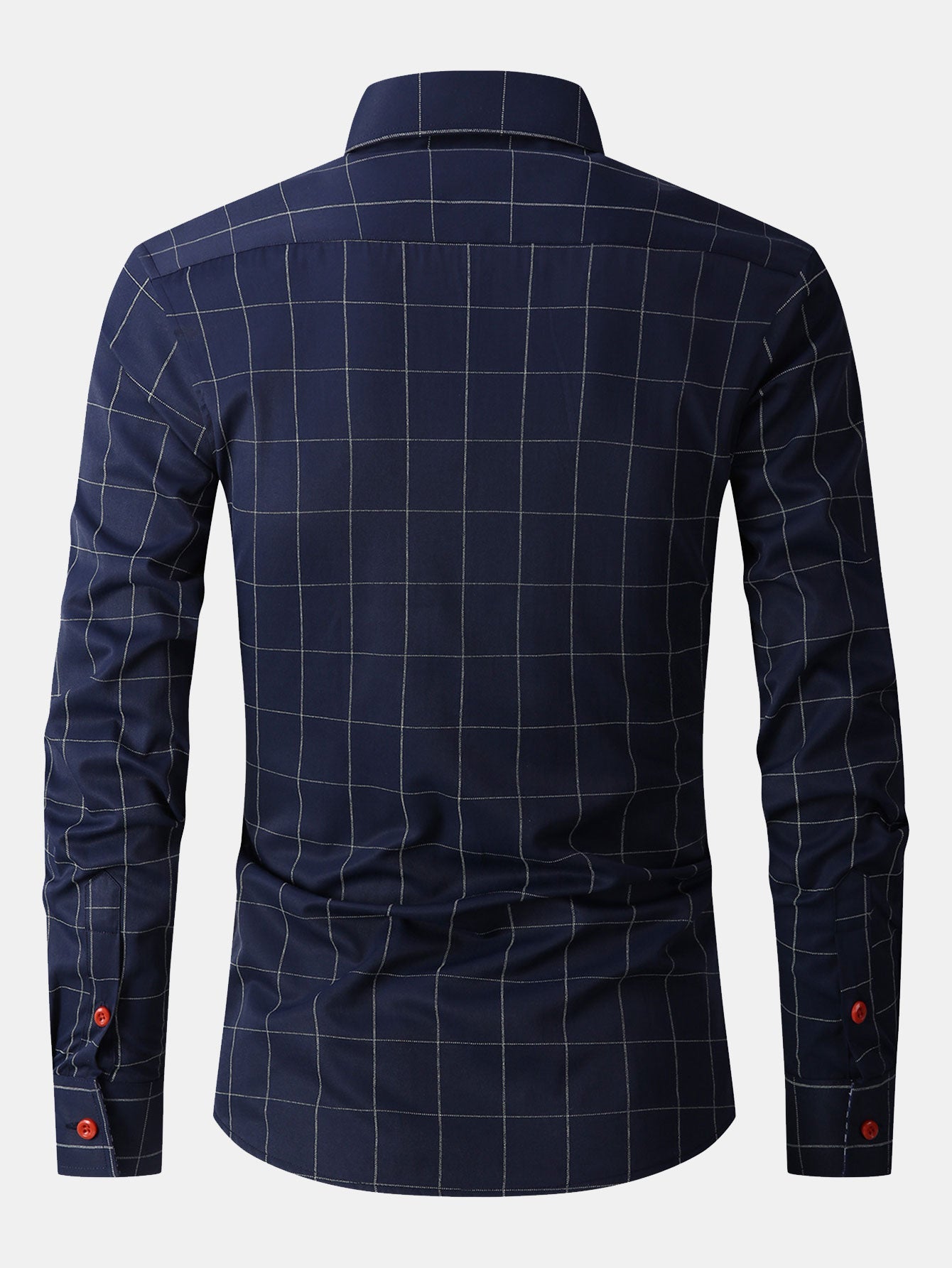 Long Sleeve Plaid Button Up Shirt