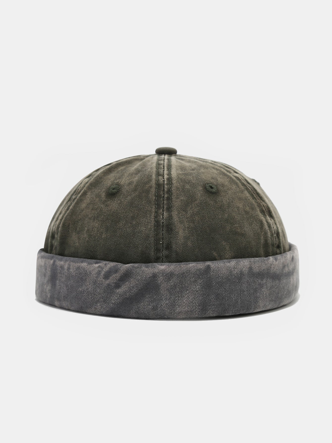 Retro Denim Brimless Hat