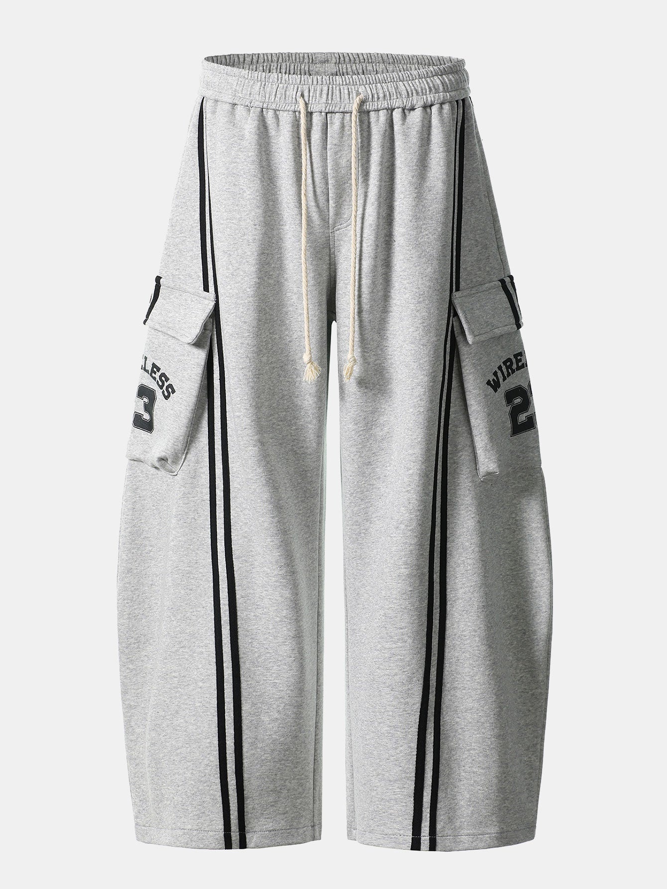 Striped Baggy Sweatpants