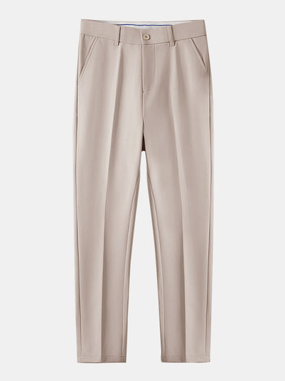 Slim Fit Tapered Trousers
