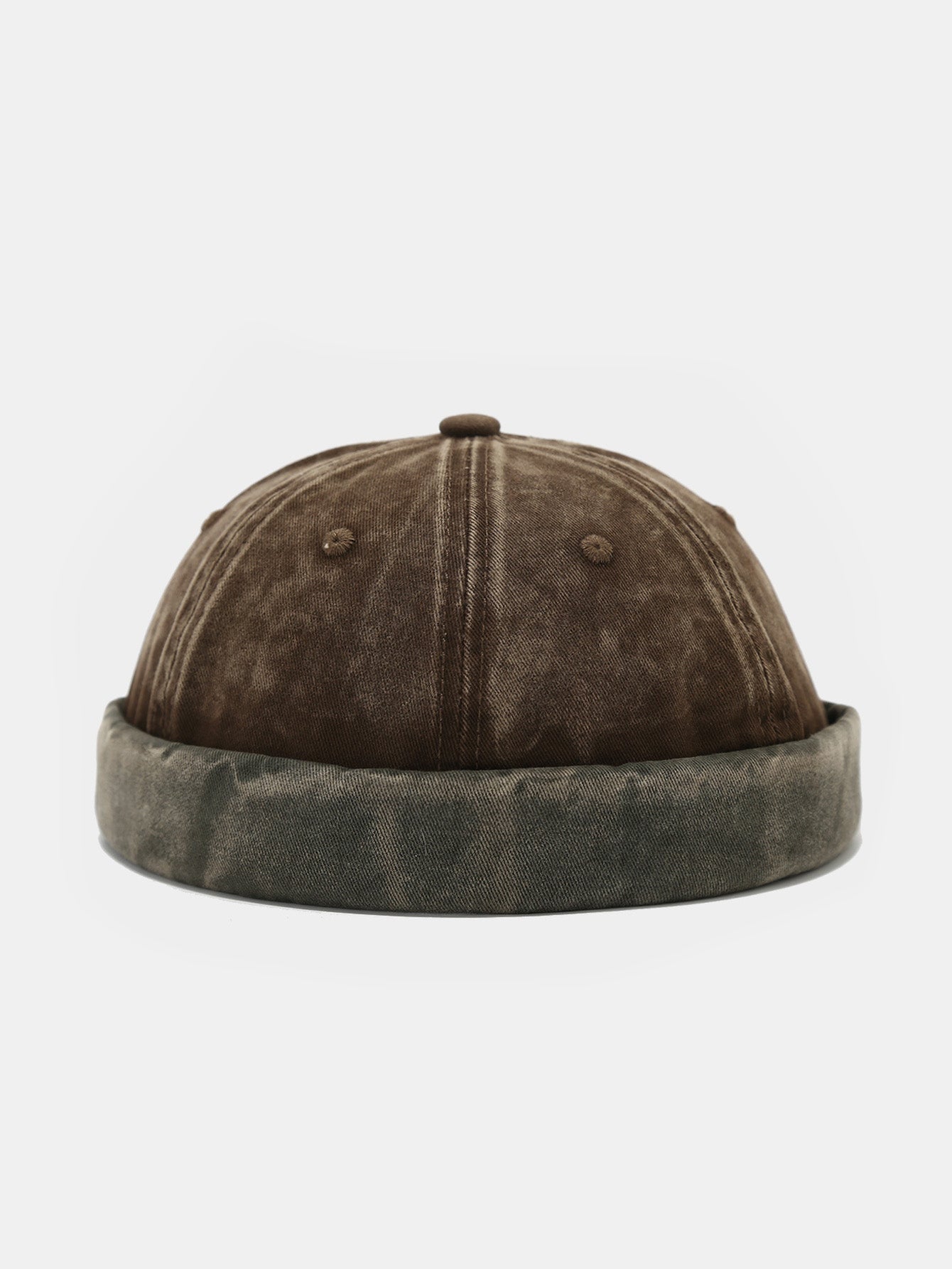 Retro Denim Brimless Hat