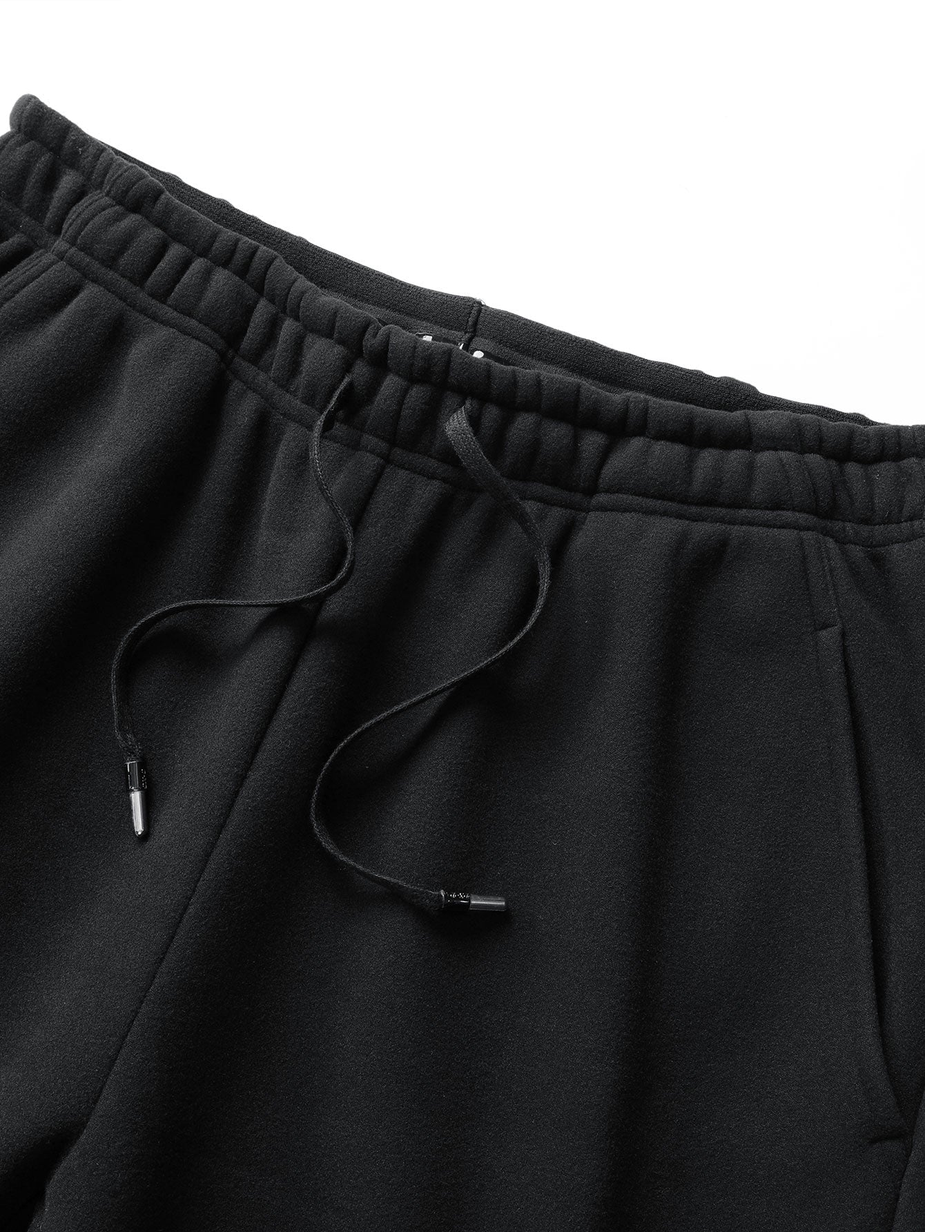 Polar Fleece Drawstring Straight Leg Pants