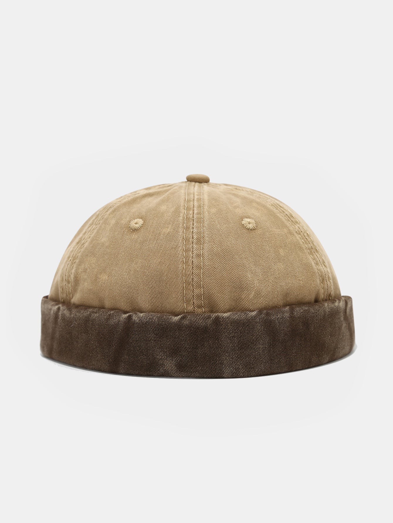 Retro Denim Brimless Hat