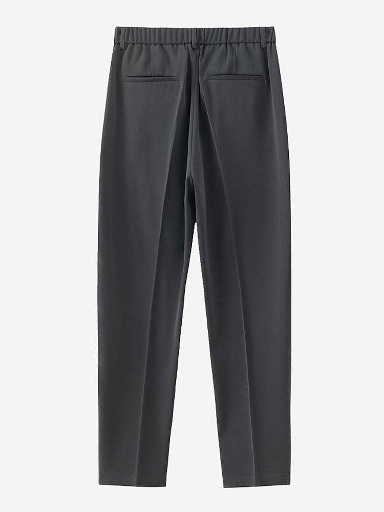 Slim Fit Cropped Tapered Pants