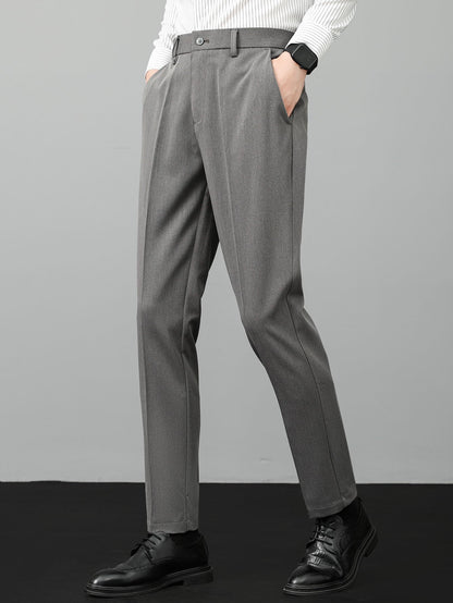 Slim Fit Tapered Trousers