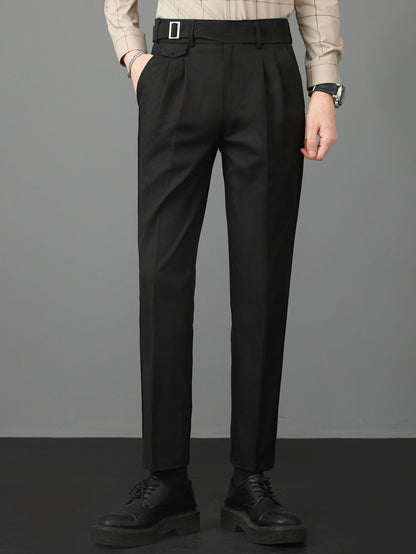 Slim Fit Tapered Trousers