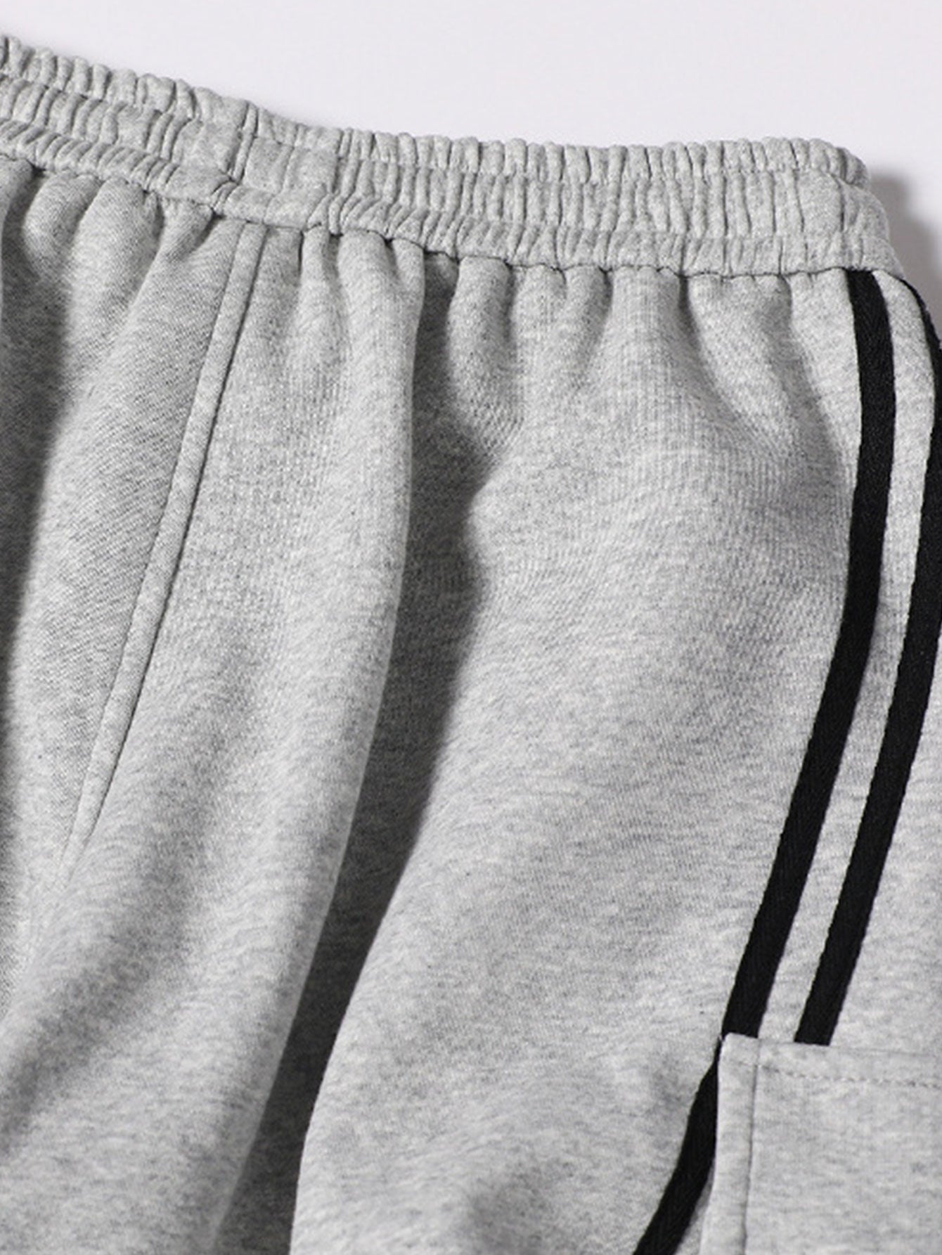 Striped Baggy Sweatpants