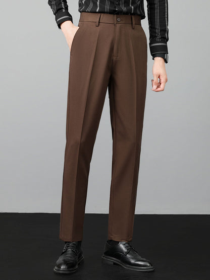 Slim Fit Tapered Trousers