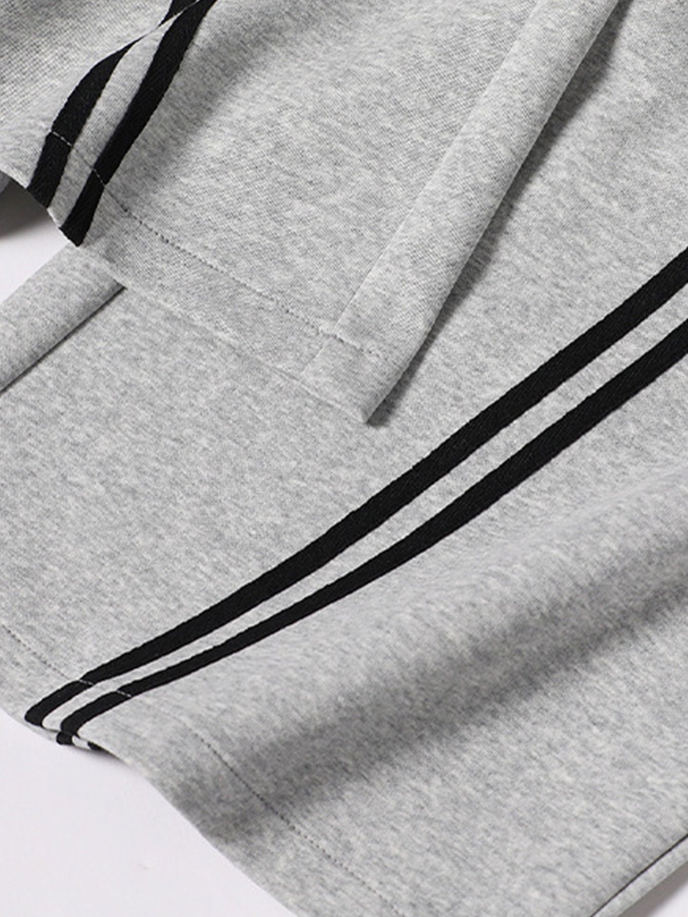 Striped Baggy Sweatpants