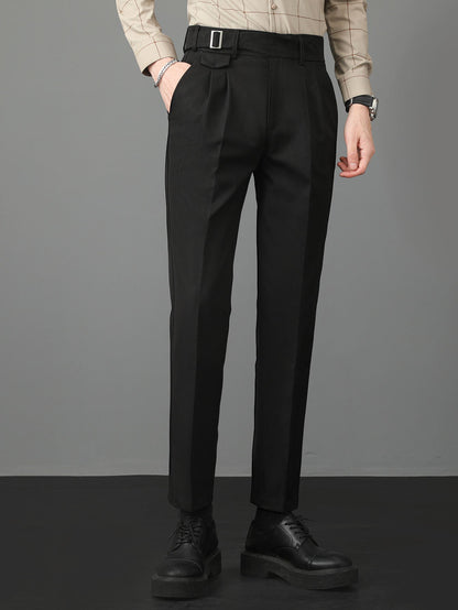 Slim Fit Tapered Trousers
