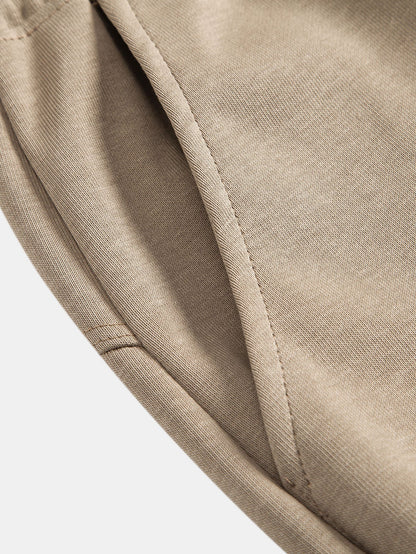 3 Pieces Mid Length Drawstring Shorts