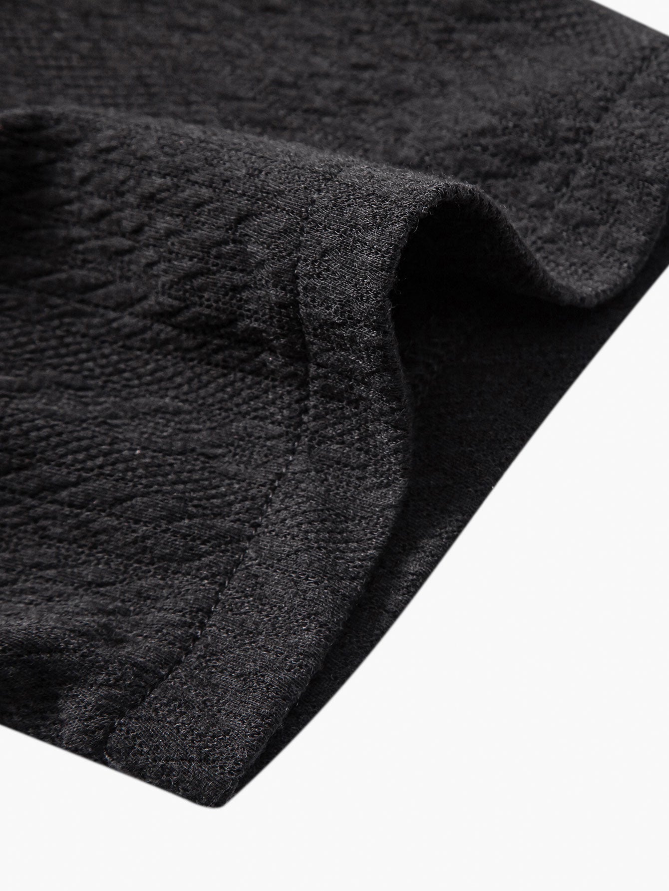 Muscle Fit Jacquard Textured Shirt