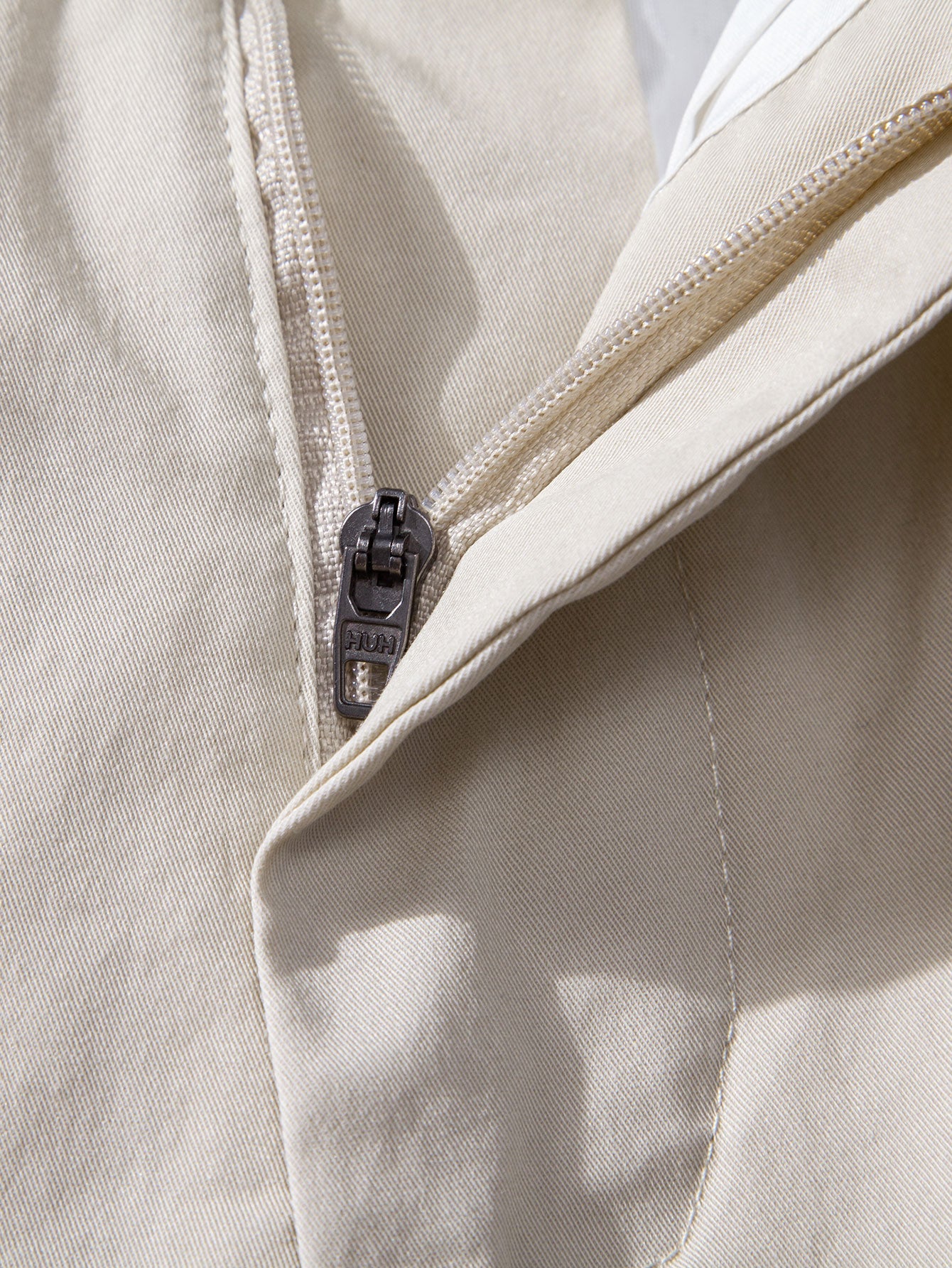 Elastic Waist Straight Leg Trousers