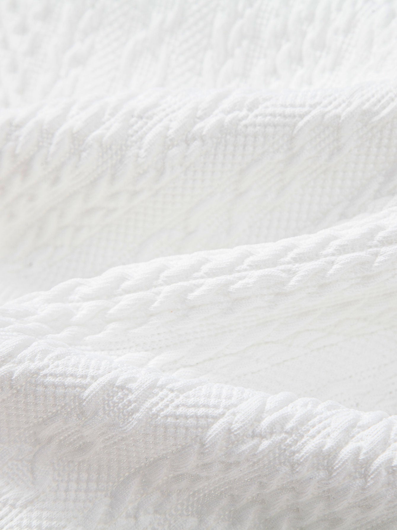 Textured Jacquard Knit Polo Shirt