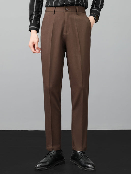 Slim Fit Tapered Trousers