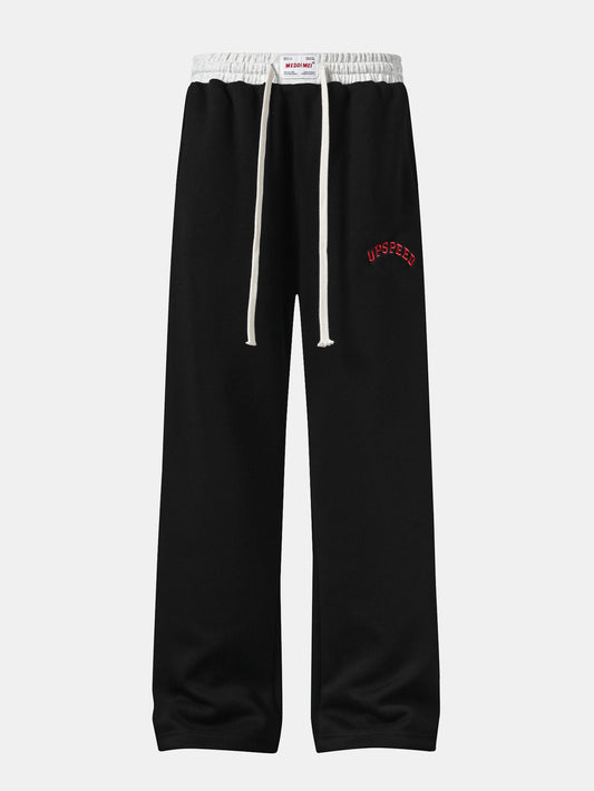 Upspeed Print Straight Leg Baggy Sweatpants