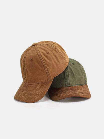 Leisure Faux Suede Baseball Cap