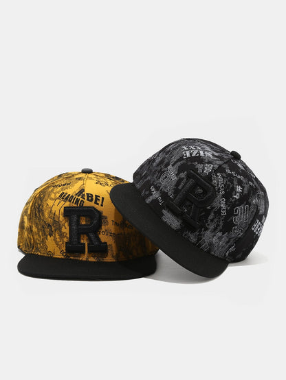 Hip Hop Letter K R W Embroidery Baseball Cap