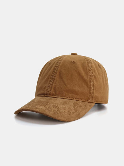 Leisure Faux Suede Baseball Cap